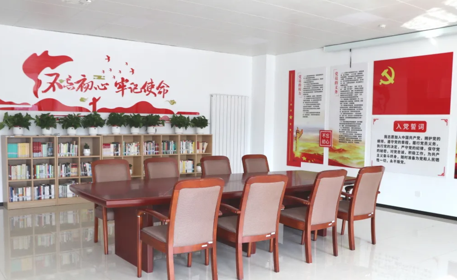 品书香之气，打造党建工作新阵地——南宫28生物智能建立党建阅览室